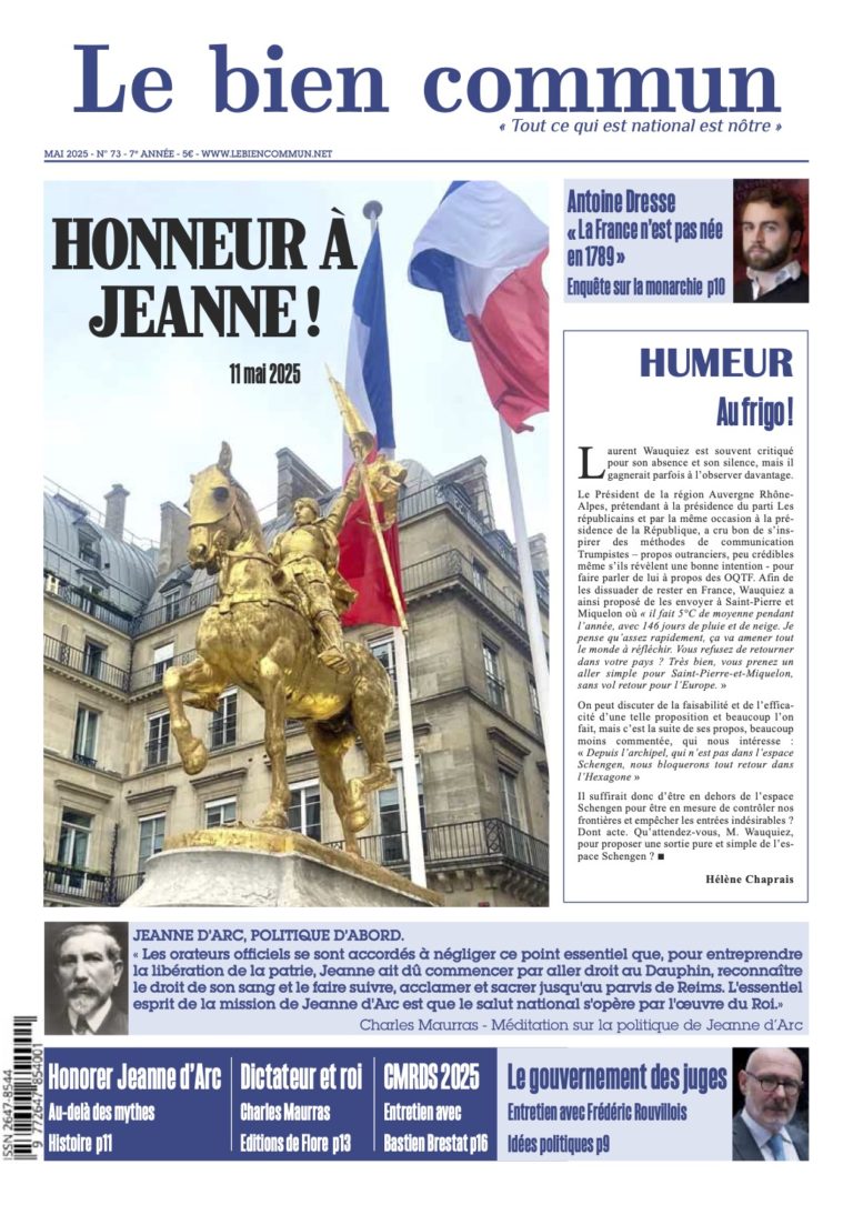 Le bien commun N°73