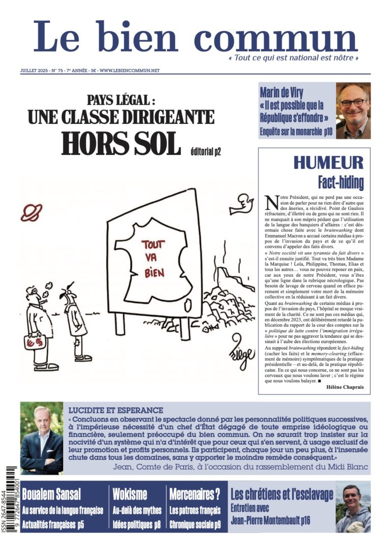 Le bien commun N°75