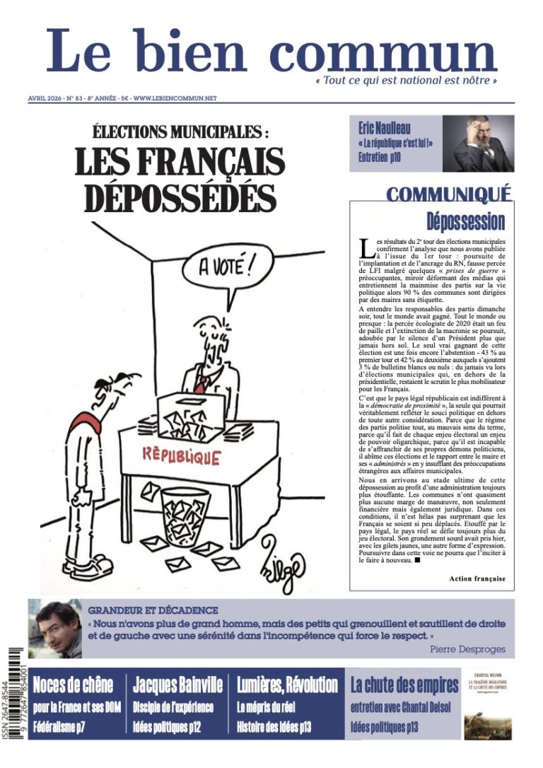 Le bien commun N°83
